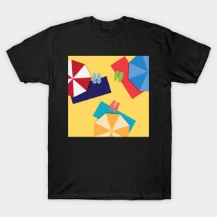 Colorful summer beach holiday T-Shirt